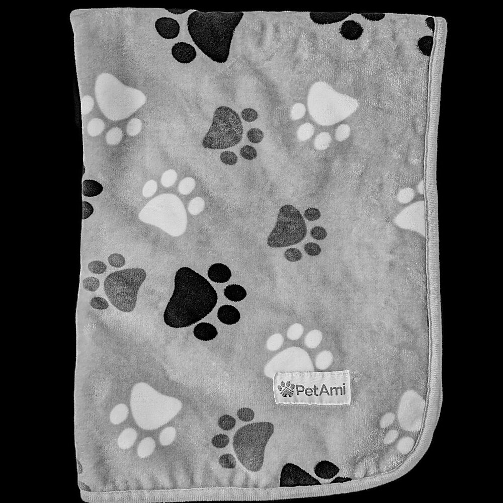 PetAmi Waterproof Sherpa Fleece Blanket EUC